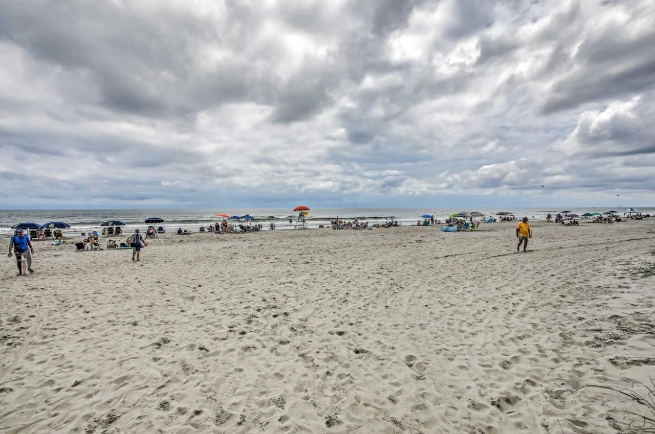 North Myrtle Beach Home With Patio - Walk To Beach! Exterior photo