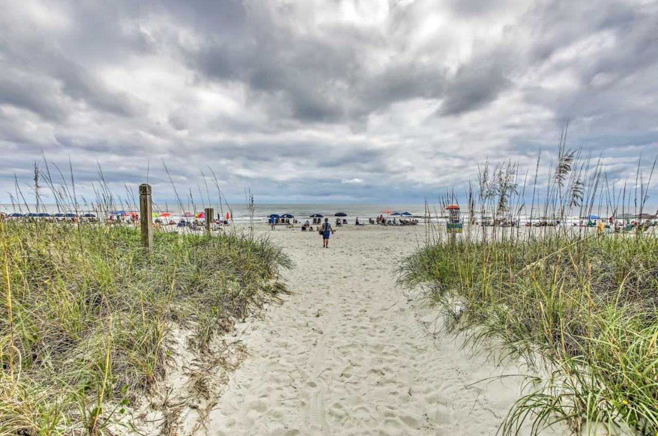 North Myrtle Beach Home With Patio - Walk To Beach! Exterior photo